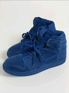 Air Jordan 1 Retro High Blue Suede 2017 Men’s Size 9 Game Royal 332550-404 Kept.